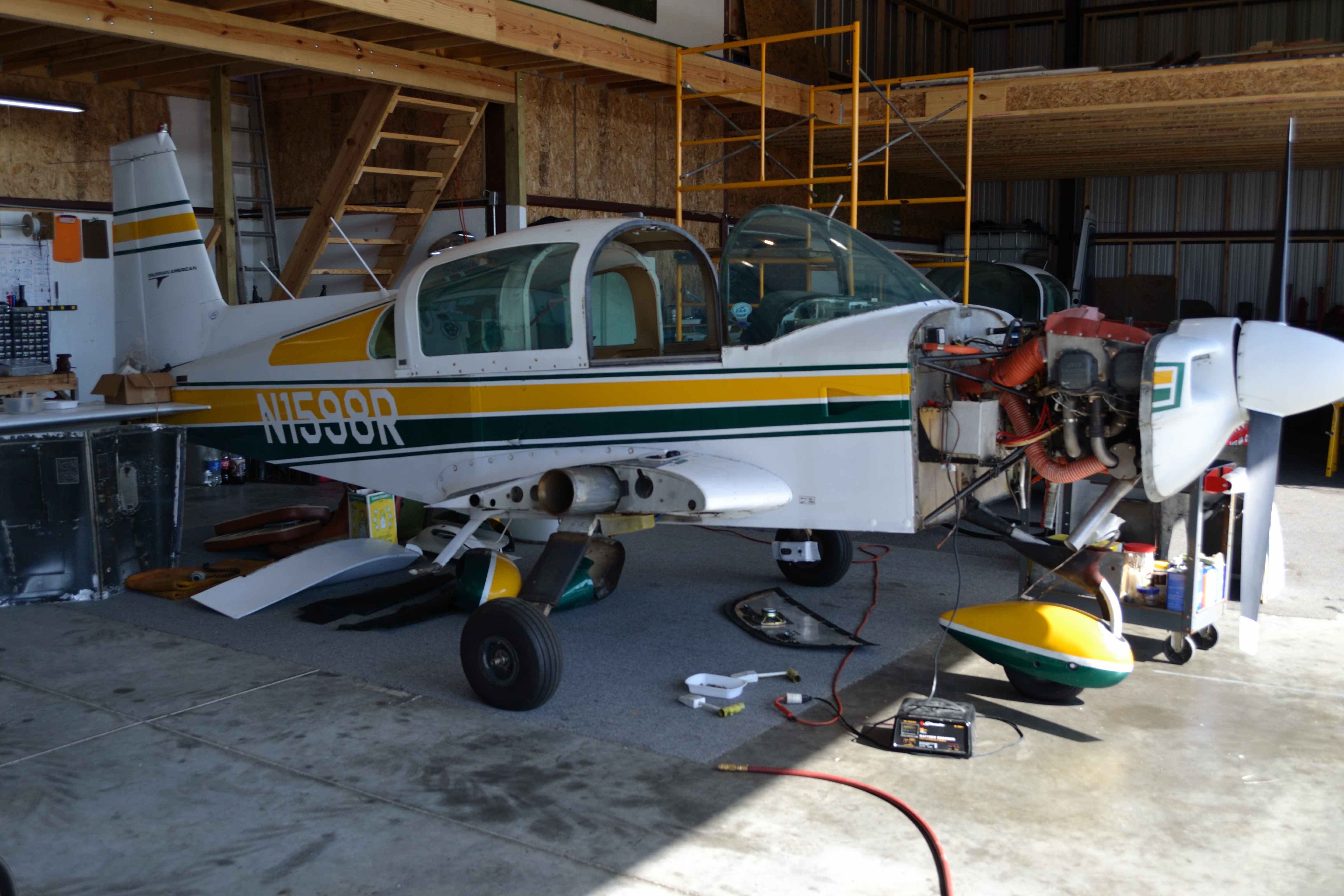 Aircraft opened for inspections