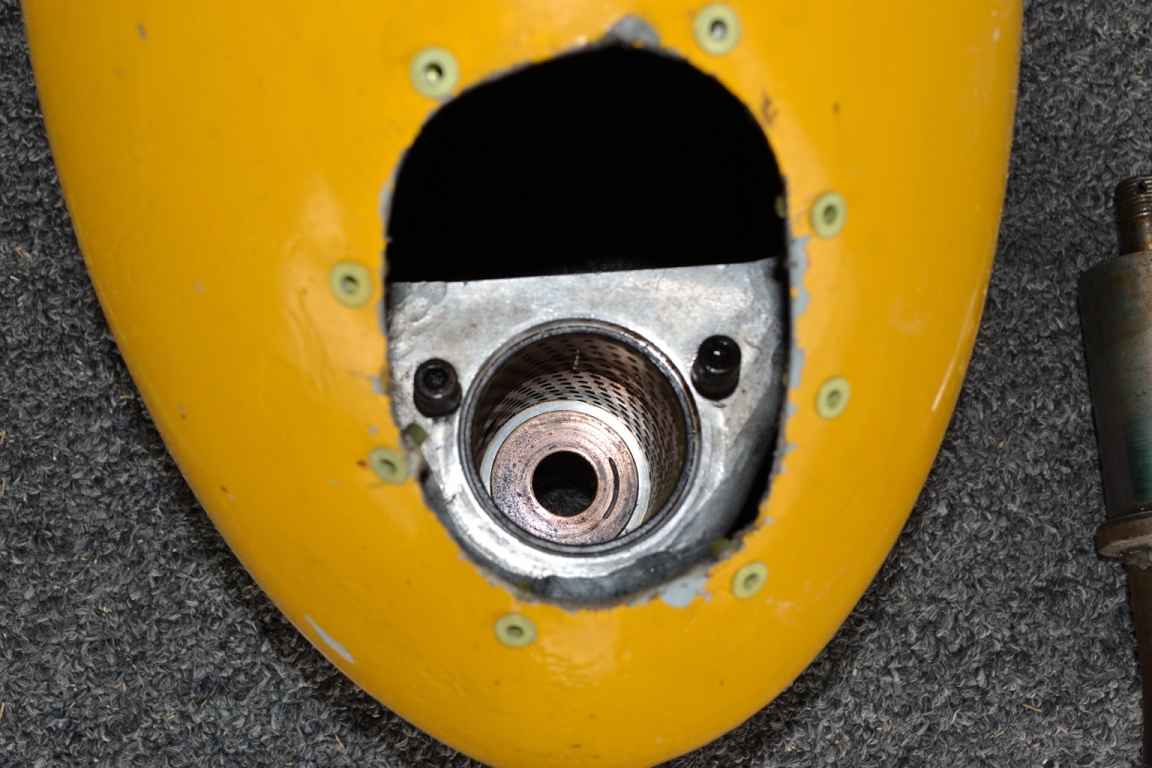 Front Fork installed in Front Fairing