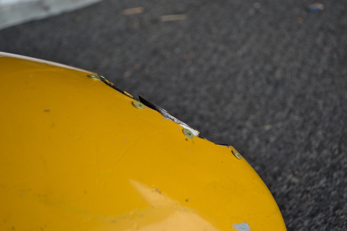 Cutting Edge Sitting Proud in the Fairing