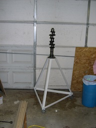 Engine Rebuild Start - Crankshaft on Engine Stand