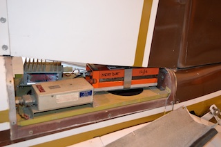 Checking the ELT and tailcone area