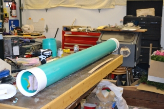 Both caps now on the case