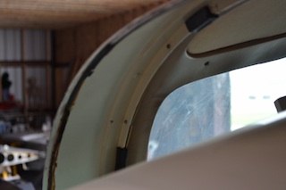 Ride strips and a destroyed back black gasket